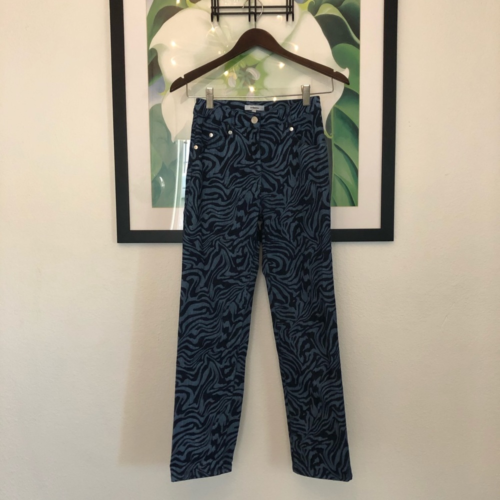 MIAOU Zebra Jeans